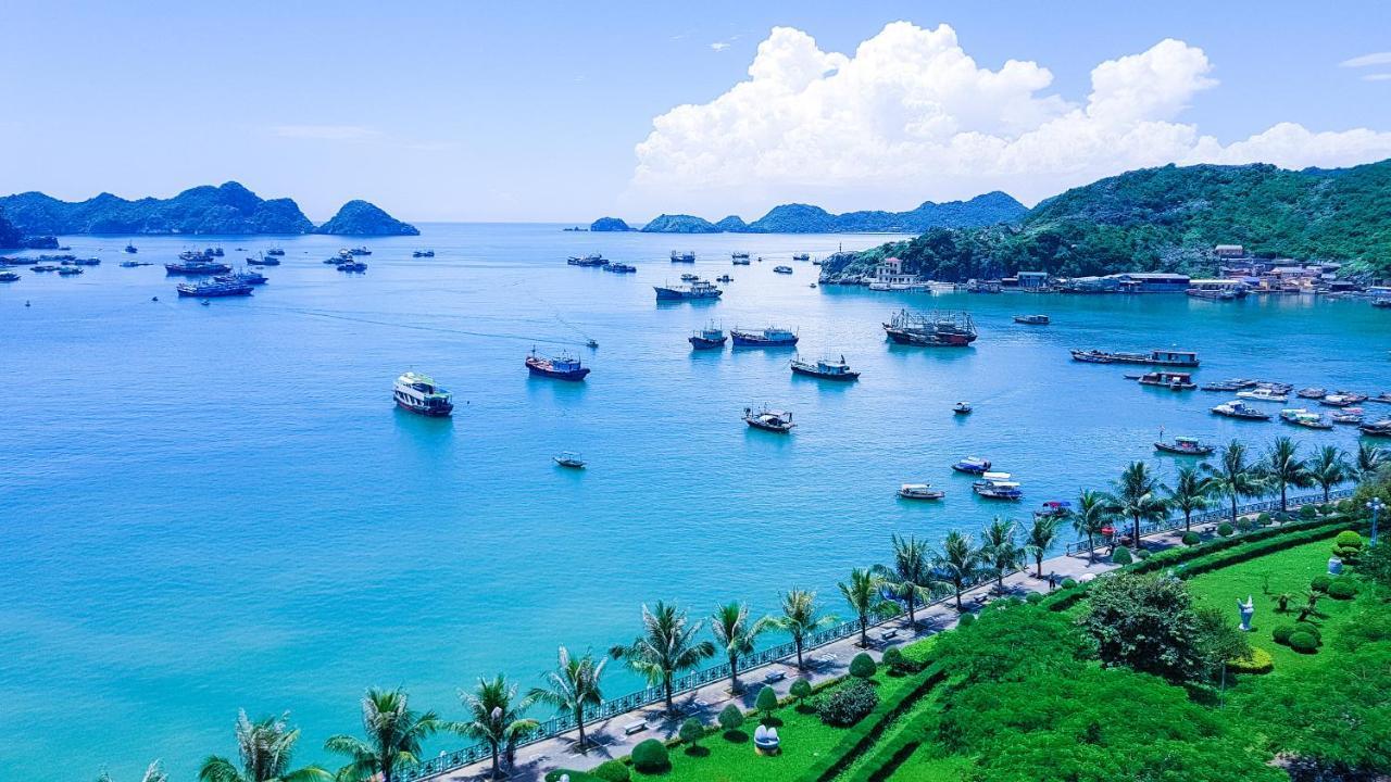 Thu Ha Hotel Dong Khe Sau Exterior foto
